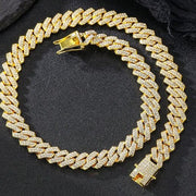 Χρυσό κουβανέζικο κολιέ