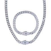 Set Monaco 8mm Arginitu Pietre Rond