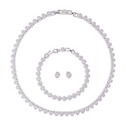 Σετ κολιέ & βραχιόλι & σκουλαρίκια Valuxy Diamond 
