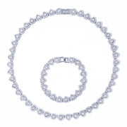 Σετ Κουβανέζικες Καρδιές με Διαμάντια