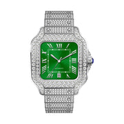 Ceas Santos Clean Dial - Automatic Iced Full Moissanite VVS