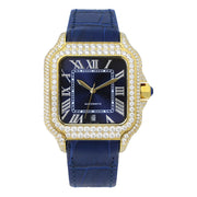 Ceas Santos Gold Bezel - Automatic Iced Full Moissanite VVS