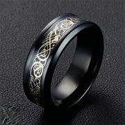 Δαχτυλίδι Valuxy Μαύρο Χρυσό