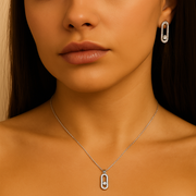 Set Pandantiv & Cercei Mesica