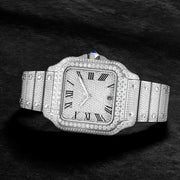 Ceas Santos - Automatic Iced Full Moissanite VVS