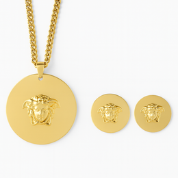 Setul Medusa Lant si Cercei