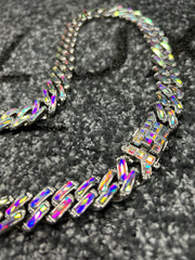 Κολιέ με πλούσιο χρυσό κρύσταλλο Valuxy