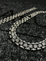 Ασημένιο κολιέ Valuxy Lux + Σετ βραχιόλι