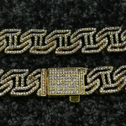 Σετ χρυσό κολιέ και βραχιόλι Valuxy G Class