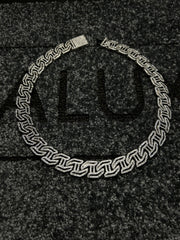 Σετ Κολιέ + Βραχιόλι Valuxy G Class Ασημί