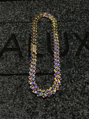 Κολιέ με πλούσιο χρυσό κρύσταλλο Valuxy