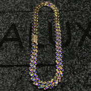 Χρυσό κολιέ Valuxy Rich Crystal + Σετ βραχιόλι