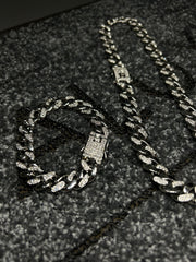Ασημένιο κολιέ Μαϊάμι Valuxy + Σετ βραχιόλι