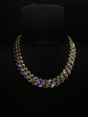 Κολιέ με πλούσιο χρυσό κρύσταλλο Valuxy