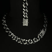 Ασημένιο κολιέ Μαϊάμι Valuxy + Σετ βραχιόλι