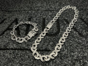 Ασημένιο κολιέ Valuxy Infinity + Σετ βραχιόλι