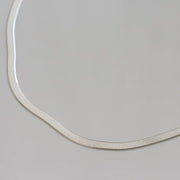 Κολιέ φίδι, Ασημί 3,5mm