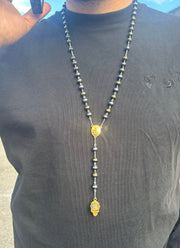 Κολιέ Valuxy Skull, από ανοξείδωτο ατσάλι 70cm Χρυσό