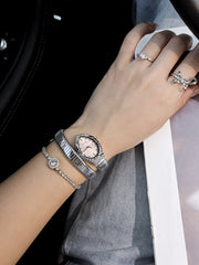 Ceas Gloria Divina - Silver Pink Edition | Valuxy