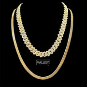 Σετ Valuxy Fanele Κολιέ Cuban & Snake