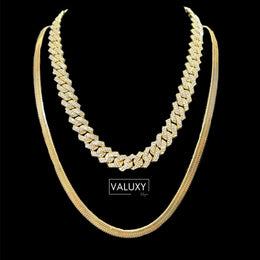 Σετ Valuxy Fanele Κολιέ Cuban & Snake