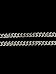 Ασημένιο κουβανέζικο κολιέ 7mm 