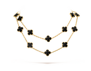 Colier Van Luxy Black 80cm