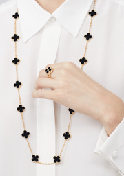 Colier Van Luxy Black 80cm