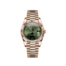 CEAS SEIKO DAYDATE - ROSE GREEN