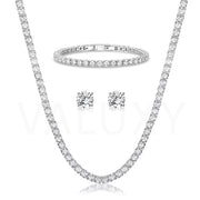 Σετ Κουβανέζικες Καρδιές με Διαμάντια