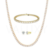 Σετ Κουβανέζικες Καρδιές με Διαμάντια