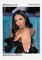 Σετ κολιέ και βραχιόλι με διαμάντια (ασημί/χρυσό)