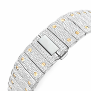 Ceas Santos Arabic - Automatic Iced Full Moissanite VVS