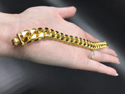 Bratara Cuban Clasic, fara pietre