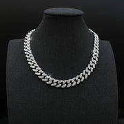 Ασημένιο κουβανέζικο κολιέ