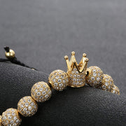 Βραχιόλι μοντέλο κορώνα, χρυσό