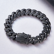 Bratara Cuban Chain BLACK