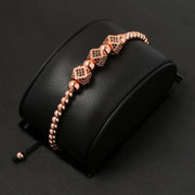 Bratara Black Diamond Dices Gold